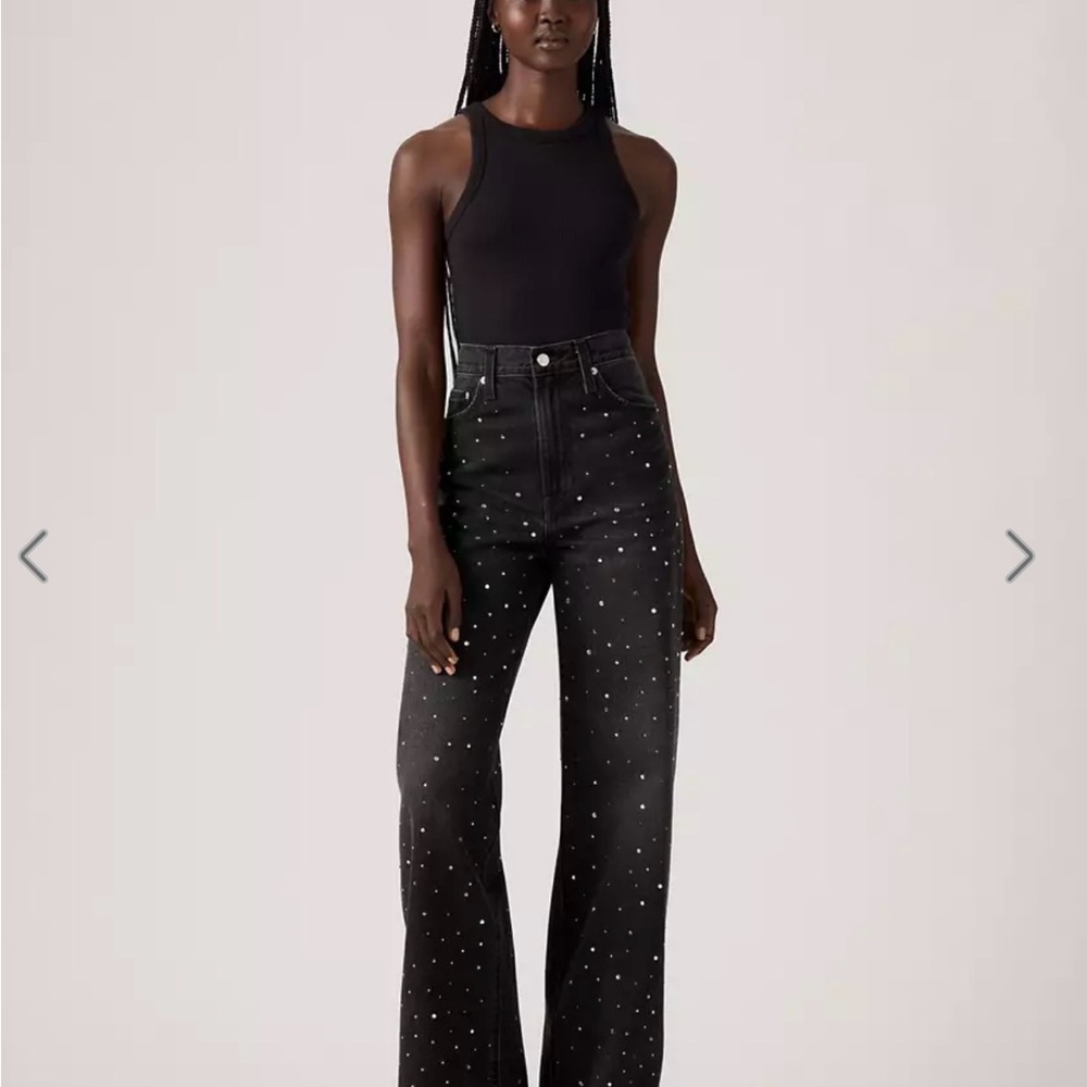Levi's Black High Rise Women Jeans